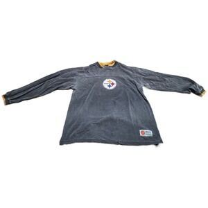 Vintage Pittsburgh Steelers‎ Football Mirage Throwbacks Long Sleeve L